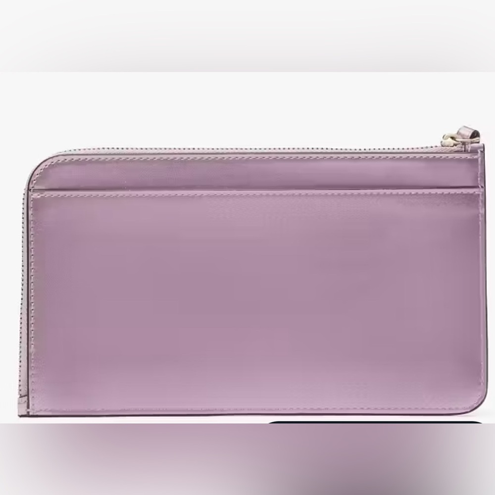 Kate Spade Lucy Medium L- Zip Wristlet in Quartz Pink - Picture 2 of 4
